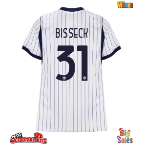 Inter Milan Yann Bisseck #31 Replica Away Stadium Shirt for Women 2026-27 Short Sleeve